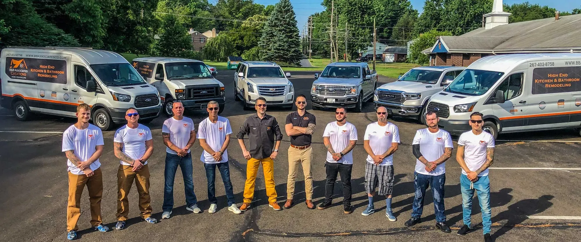 B&B Associates Creations family design-build team — luxury kitchen and bathroom remodeling in Montgomery County and Bucks County PA