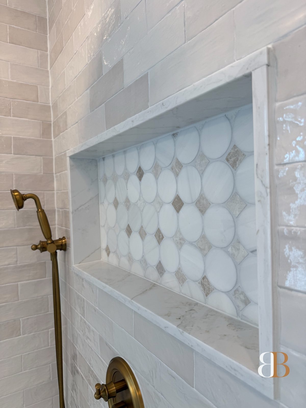 Transitional bathroom remodel in Ambler by B&B Associates Creations — photo 18