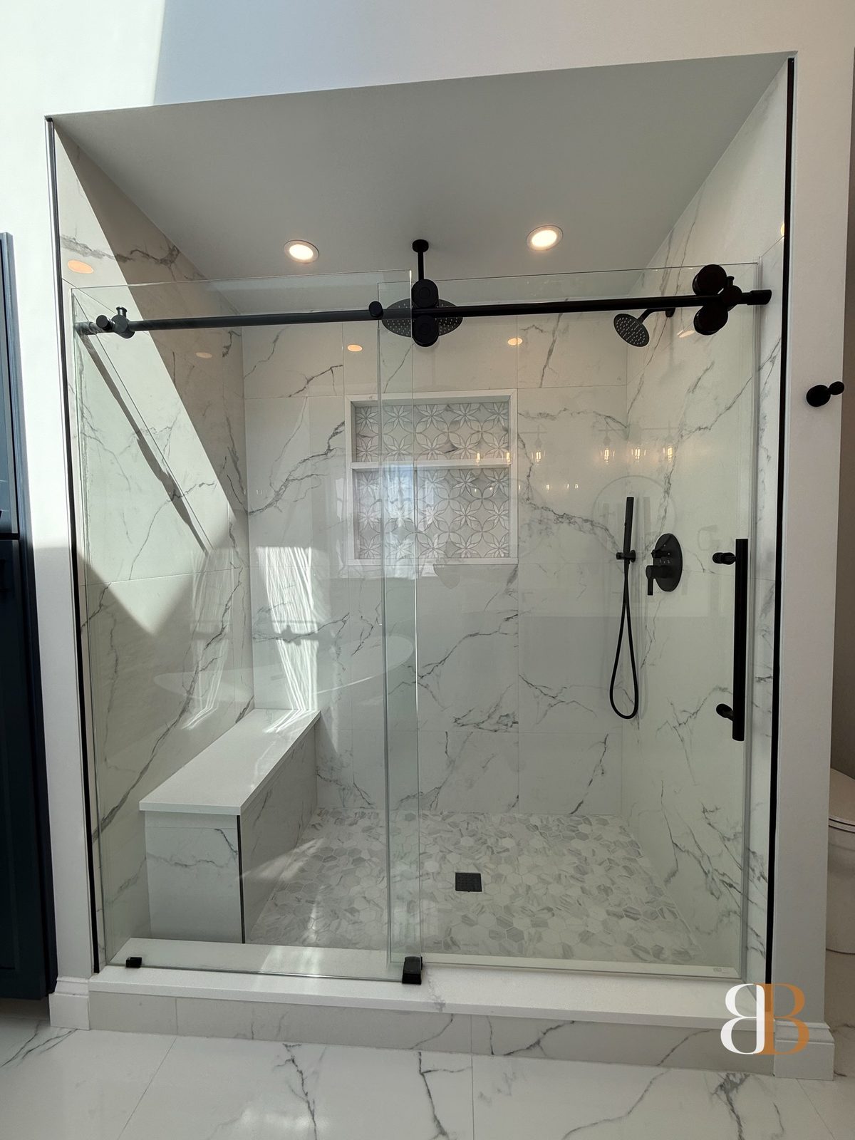 Modern bathroom remodel in Blue Bell by B&B Associates Creations — photo 5