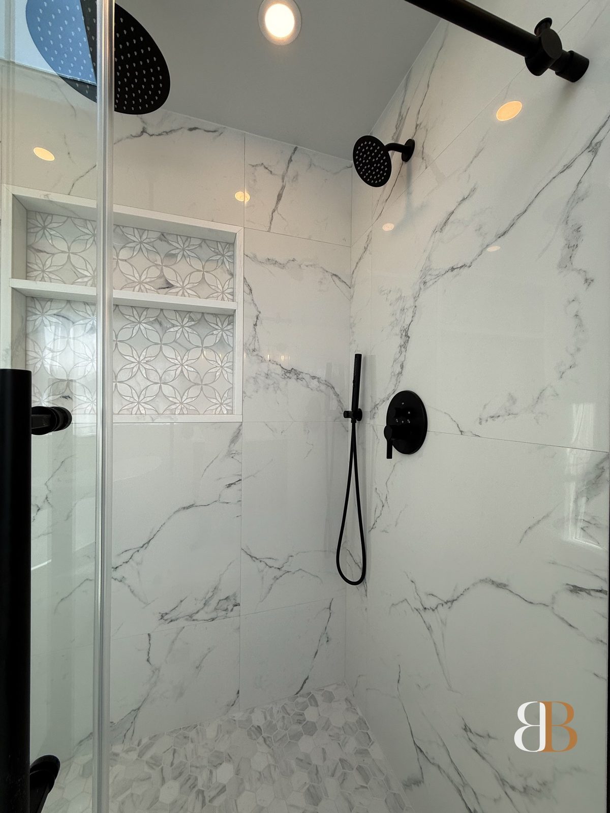 Modern bathroom remodel in Blue Bell by B&B Associates Creations — photo 8