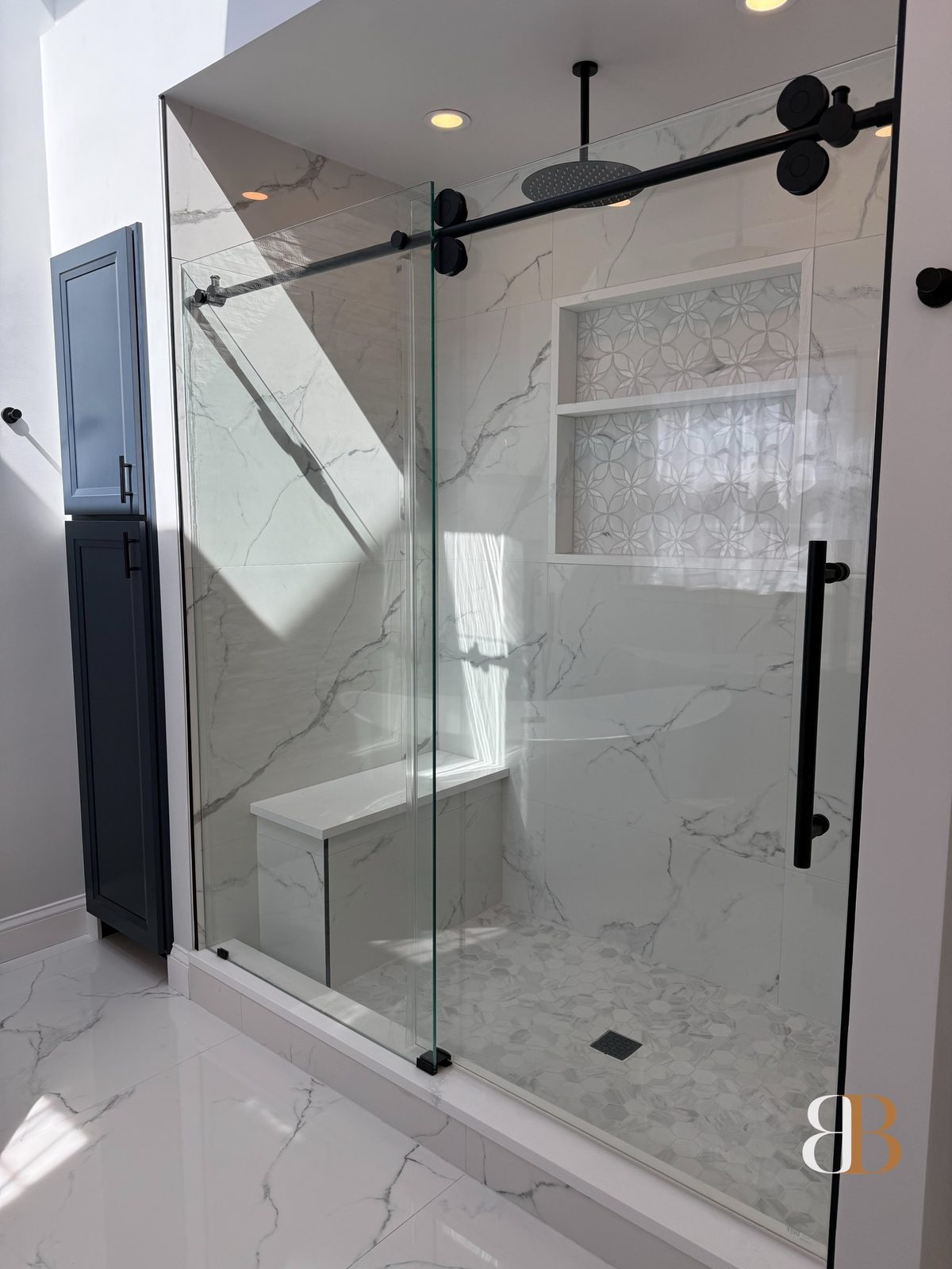 Modern bathroom remodel in Blue Bell by B&B Associates Creations — photo 11