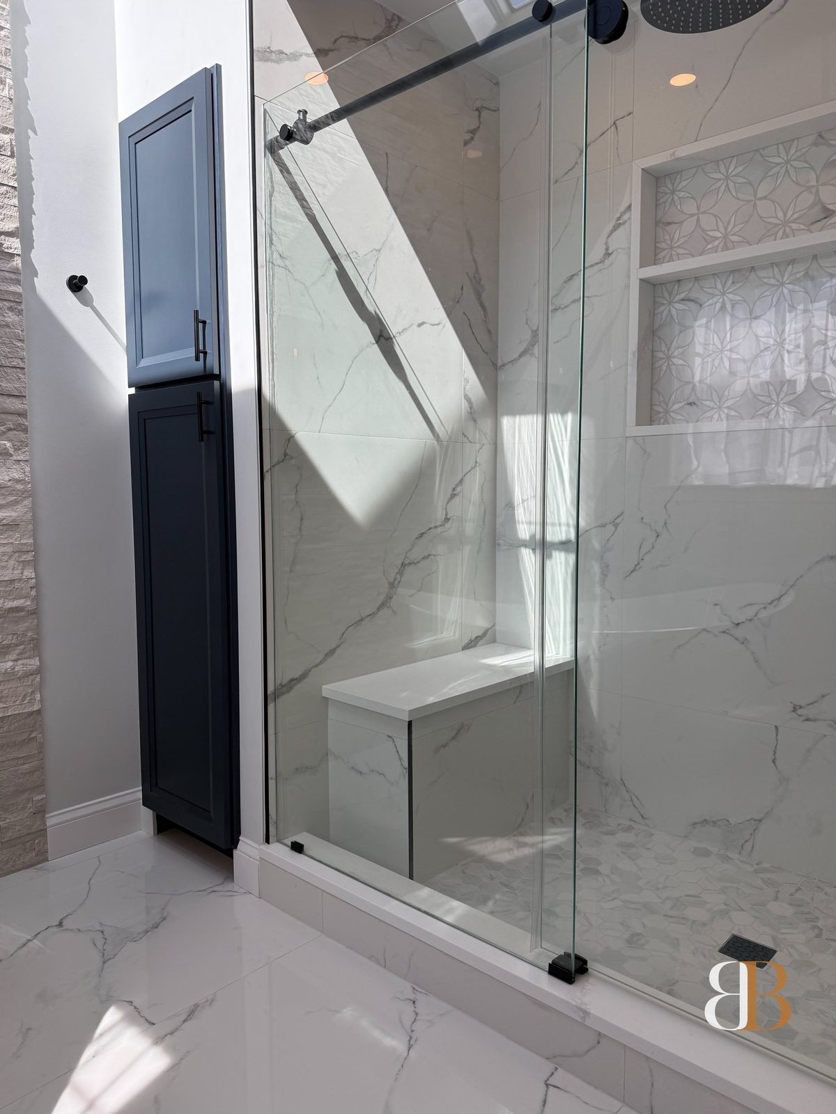 Modern bathroom remodel in Blue Bell by B&B Associates Creations — photo 16