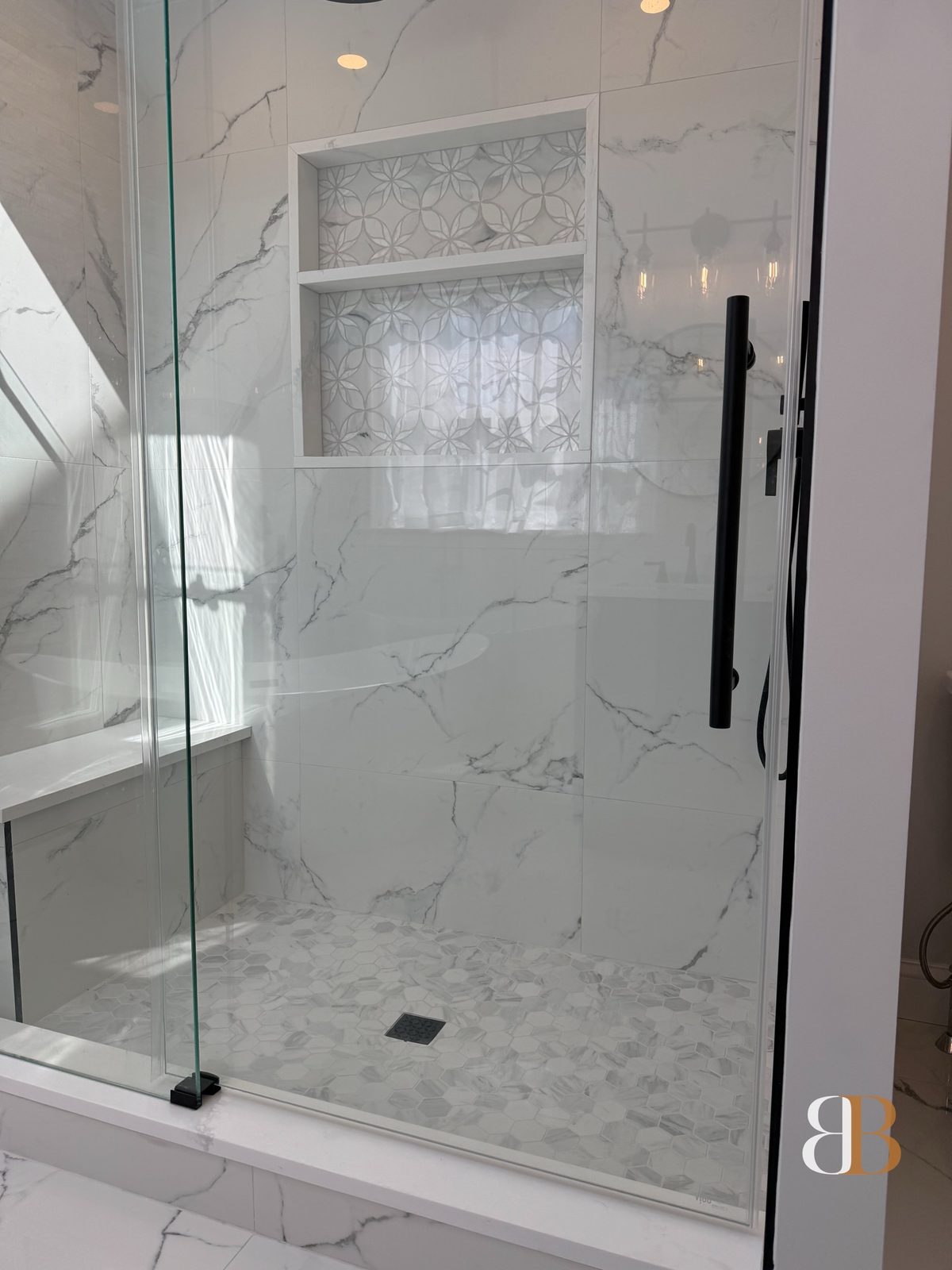 Modern bathroom remodel in Blue Bell by B&B Associates Creations — photo 17