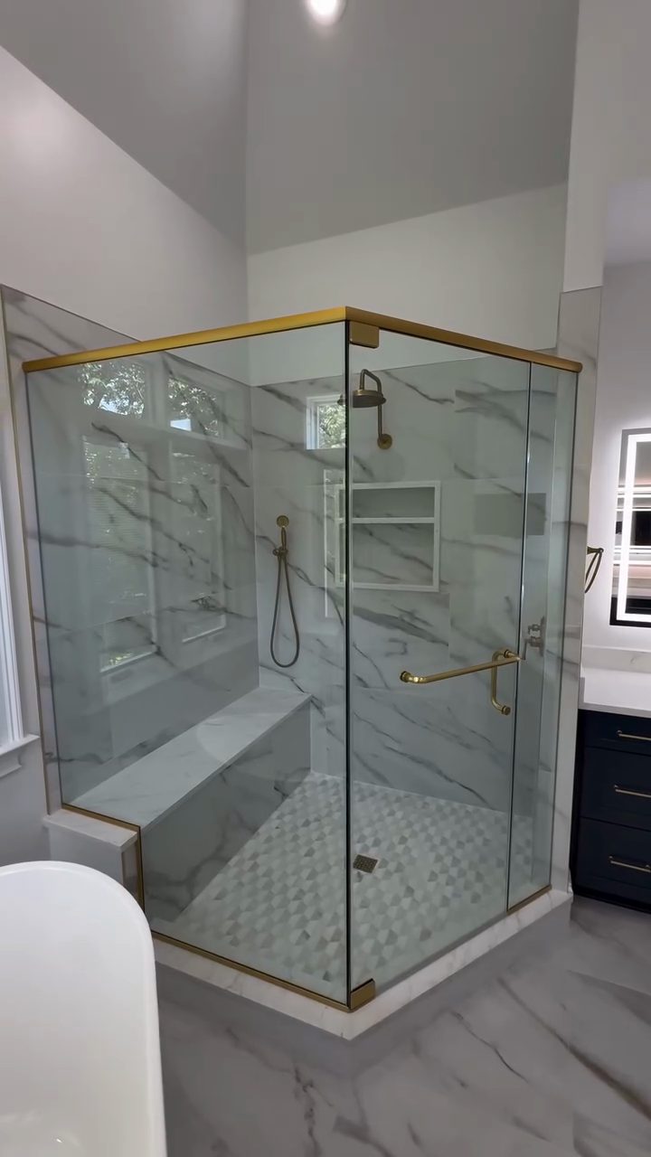 Transitional bathroom remodel in Lansdale by B&B Associates Creations — photo 2