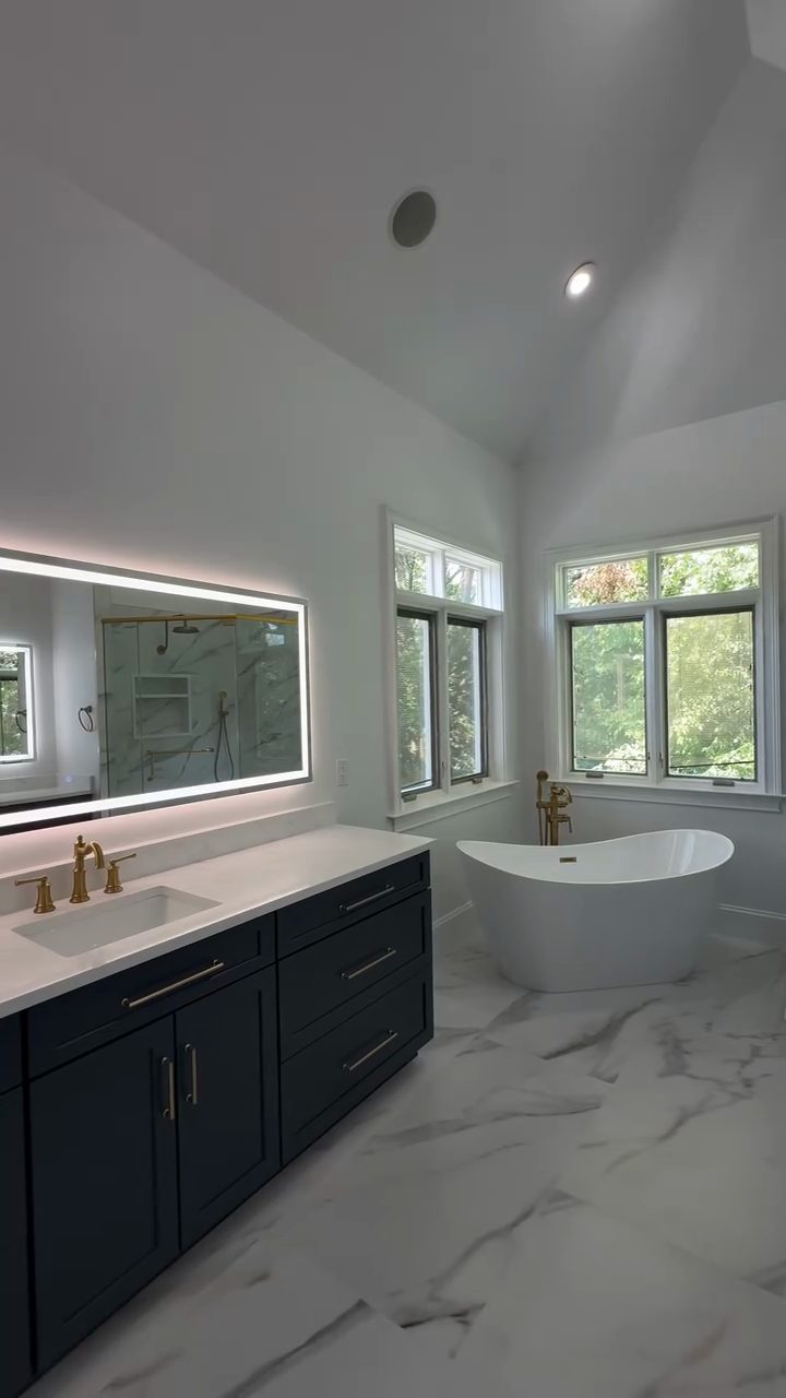 Transitional bathroom remodel in Lansdale by B&B Associates Creations — photo 5