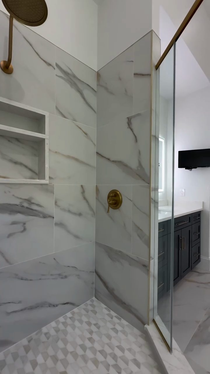 Transitional bathroom remodel in Lansdale by B&B Associates Creations — photo 6