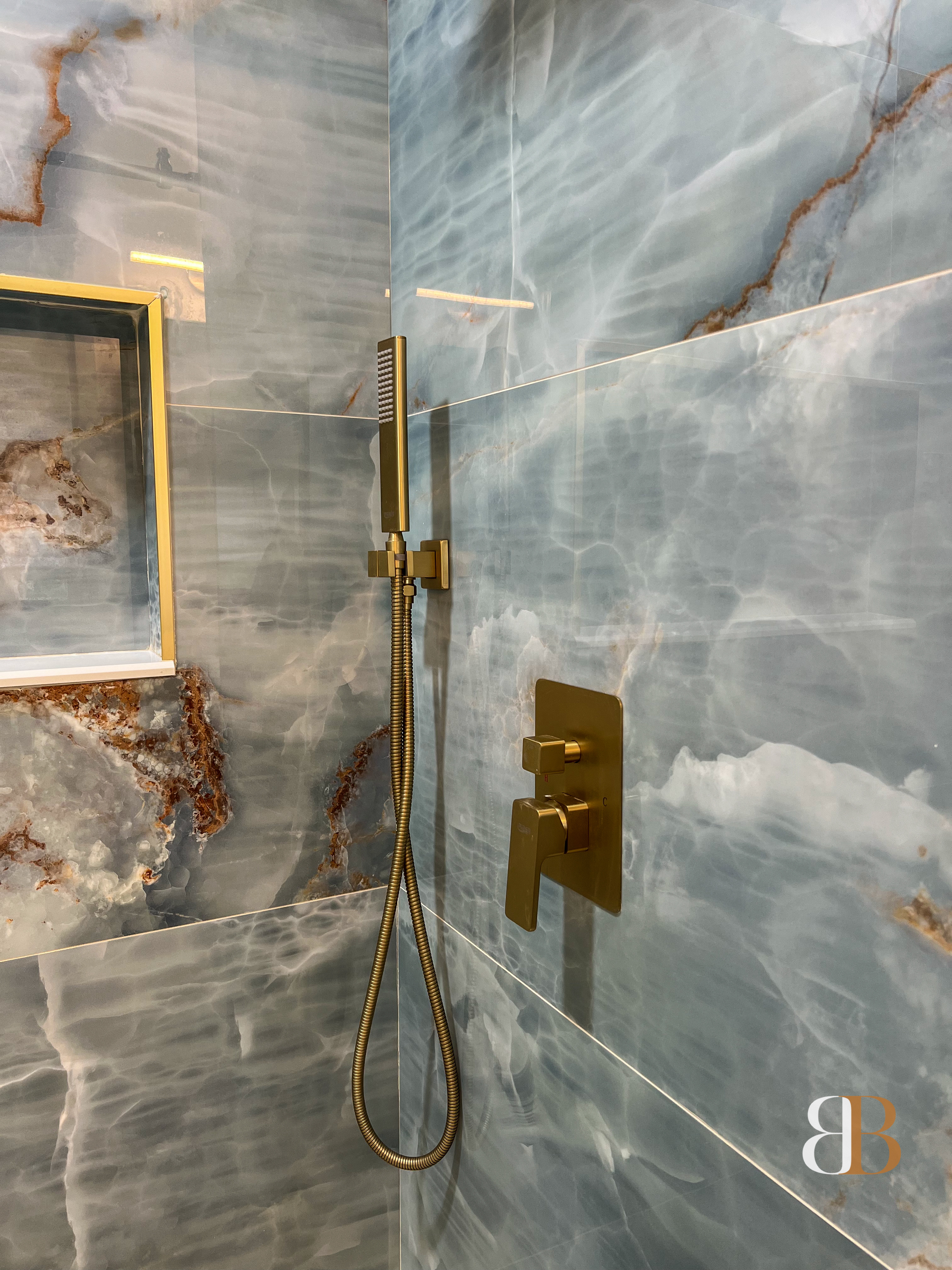 Contemporary bathroom remodel in Newtown by B&B Associates Creations — photo 7