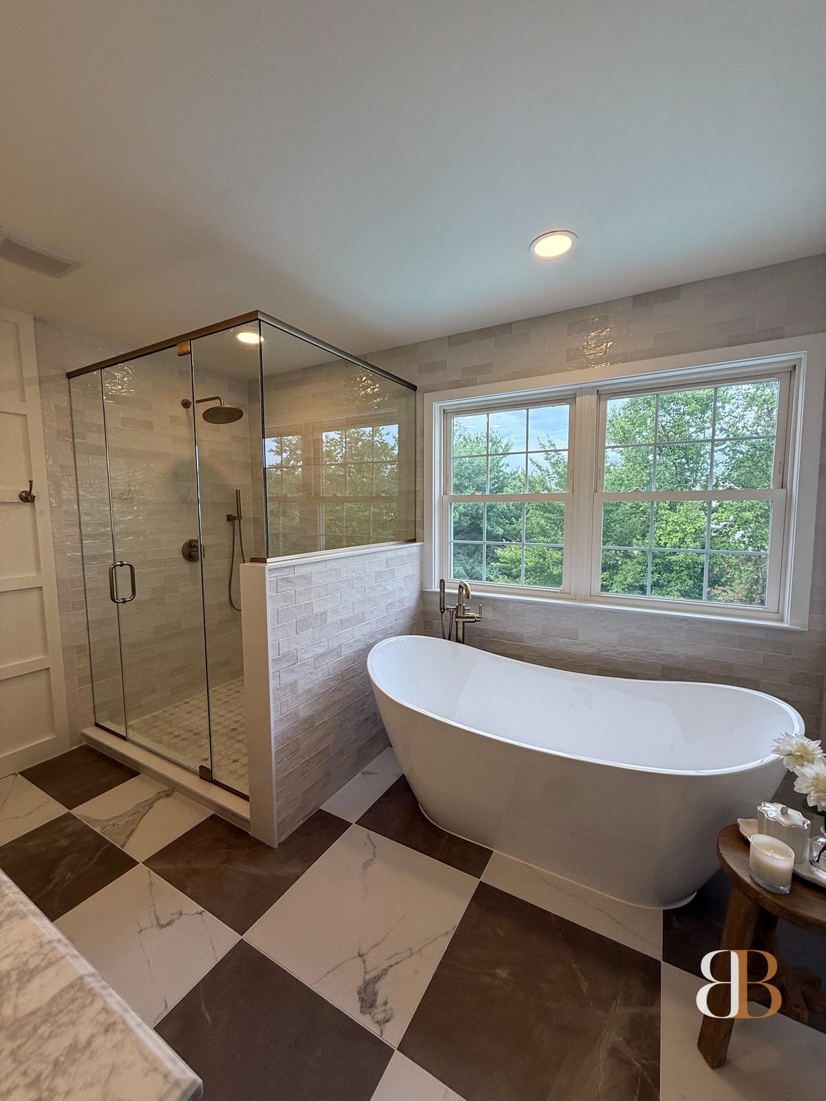 Classic bathroom remodel in Pipersville by B&B Associates Creations — photo 2