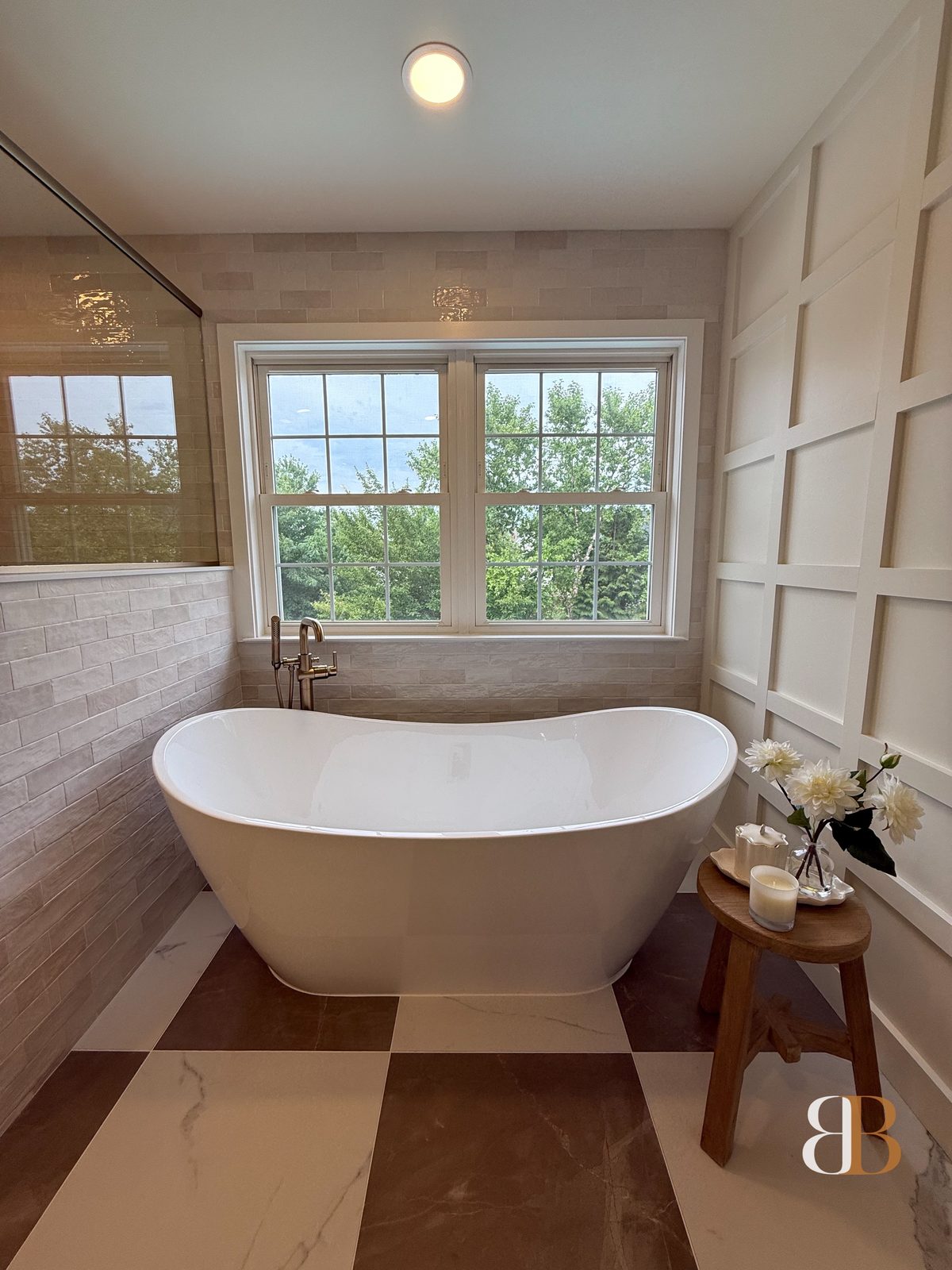 Classic bathroom remodel in Pipersville by B&B Associates Creations — photo 3