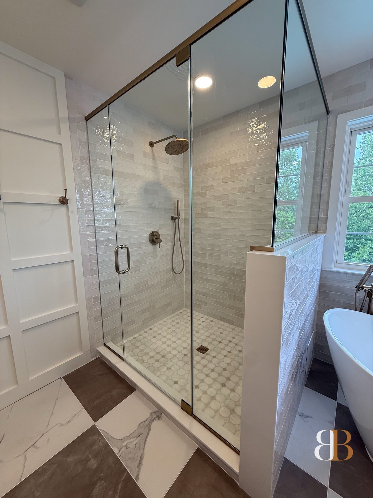 Classic bathroom remodel in Pipersville by B&B Associates Creations — photo 4