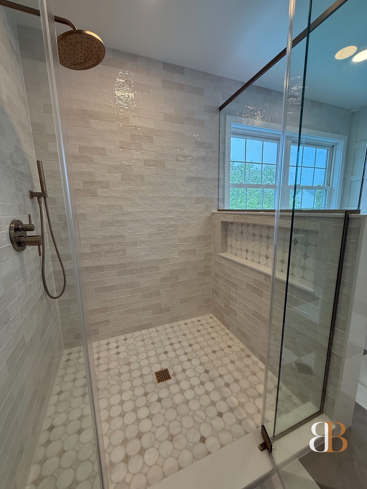Classic bathroom remodel in Pipersville by B&B Associates Creations — photo 6
