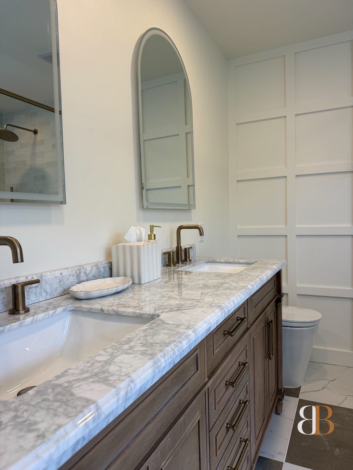 Classic bathroom remodel in Pipersville by B&B Associates Creations — photo 16