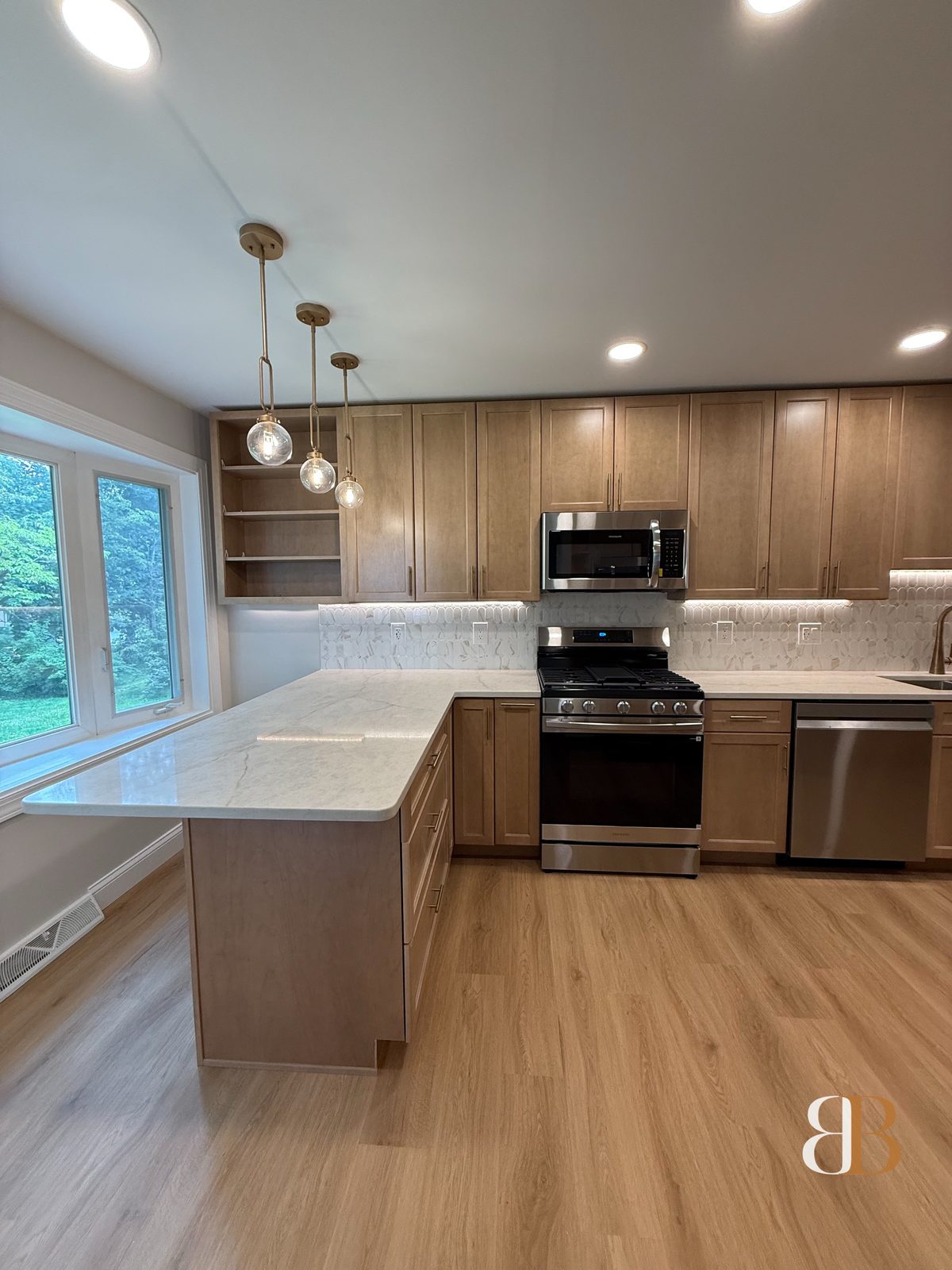 Contemporary kitchen remodel in Bala Cynwyd by B&B Associates Creations — photo 3