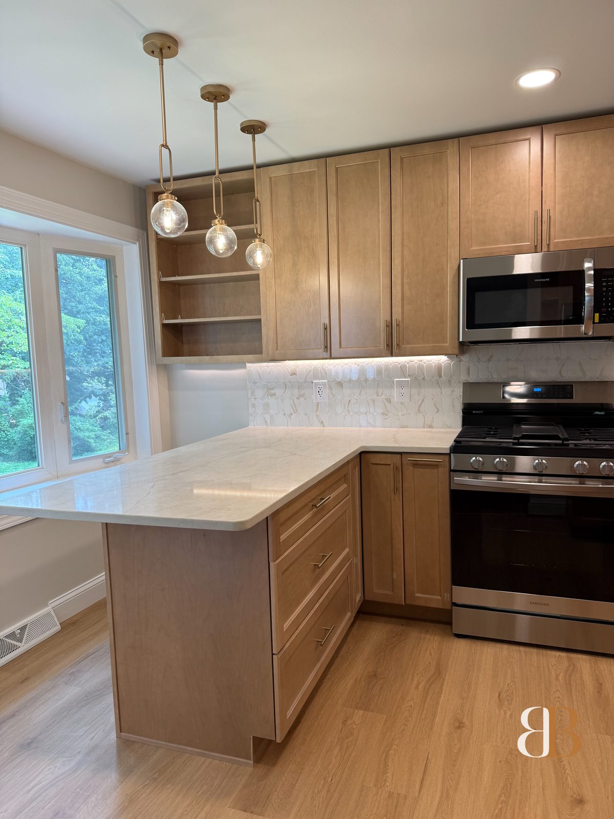 Contemporary kitchen remodel in Bala Cynwyd by B&B Associates Creations — photo 7