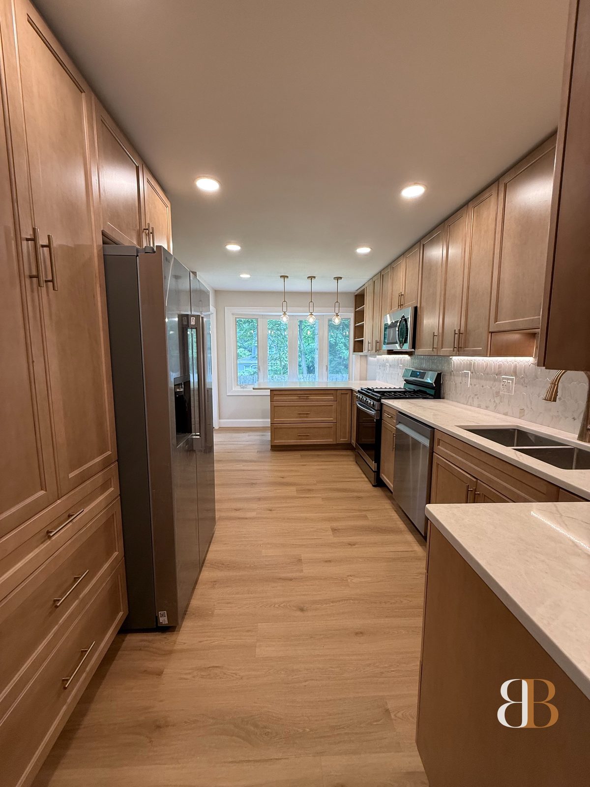 Contemporary kitchen remodel in Bala Cynwyd by B&B Associates Creations — photo 13