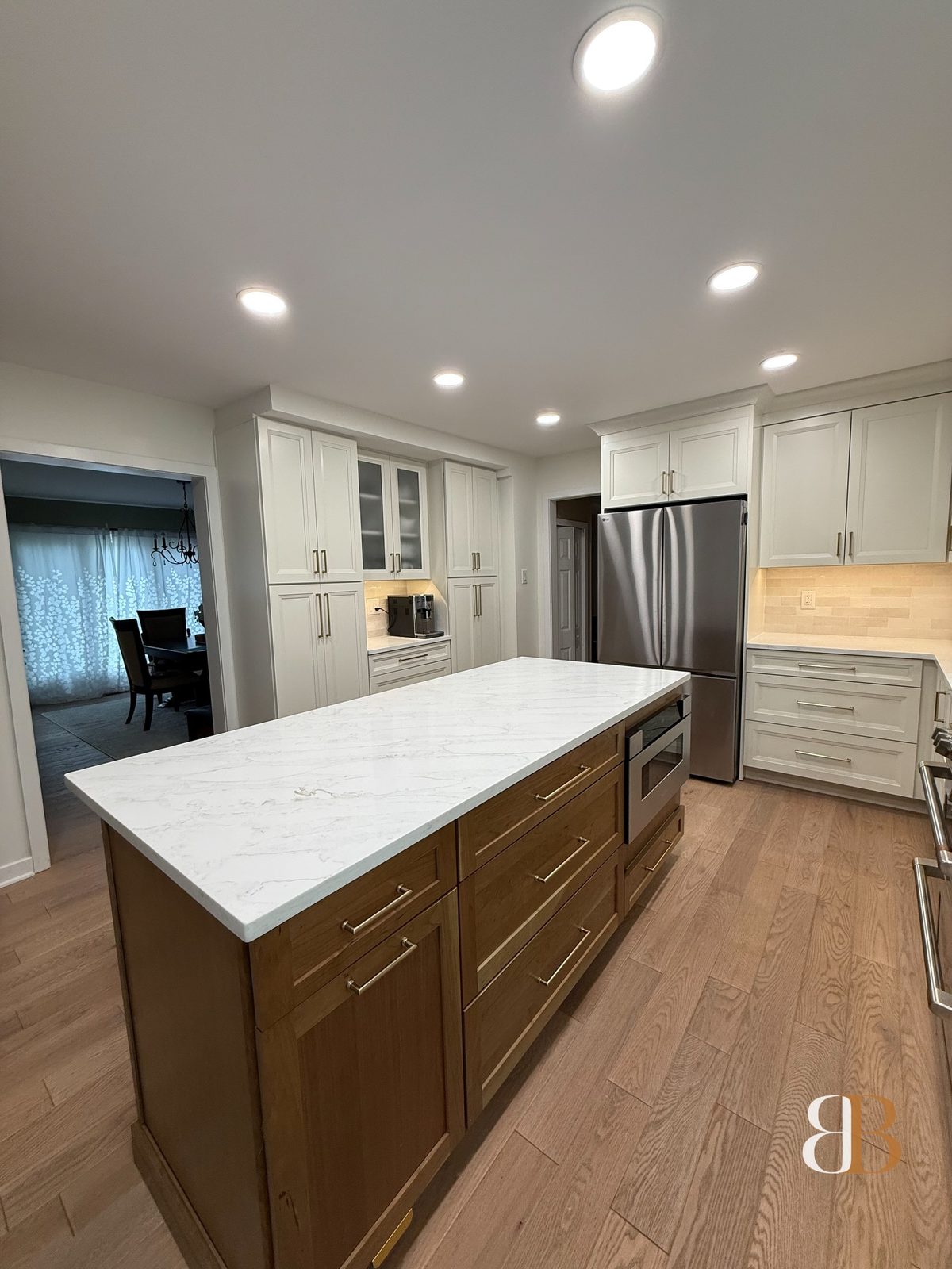 Transitional kitchen remodel in Fort Washington by B&B Associates Creations — photo 6
